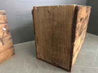 Large Vacuum Oil Company Wooden Crate and Additional Side Panel - 3