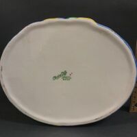 Clarice Cliff Hand Painted Lily Pad Bowl - 4