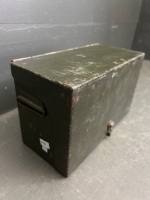 P.M.G 1940 Military Field Phone in Steel Case - 5