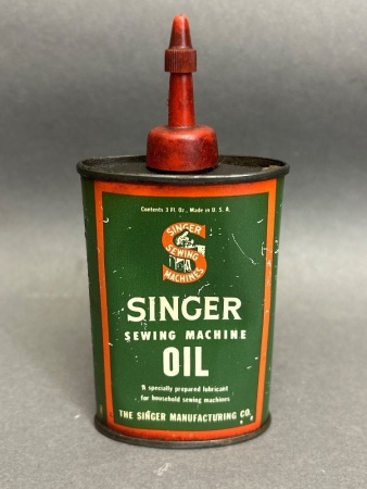 3oz Singer Sewing Machine Oil Lubricating Can