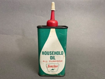 Sinclair Household Oil Lubricating Can 4oz