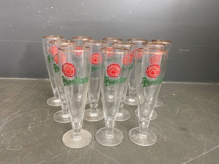  Pilsner Urquel Glasses