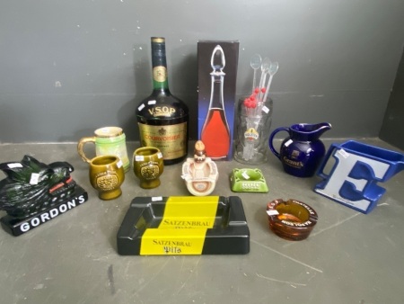 Mixed & Varied Bar Ware