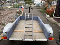 Trailer set up for EBikes with Spare Tyre and Wheel Lock Nuts - 8