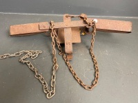 Lanes Dog Trap by Stockbrands Co. (WA) -1998- 8in Jaw - 3