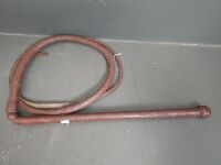 Leather Stockman Whip & Smaller Whip - 2