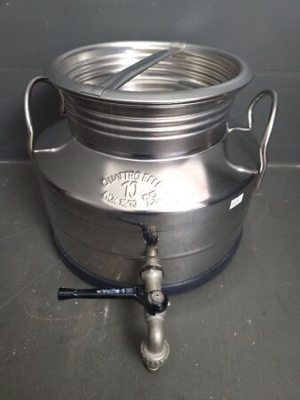 Quatro Effe 10L Stainless Steel Drinks Tank