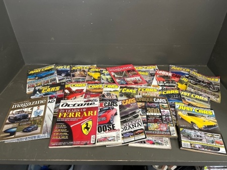 Mixed Lot of Motoring Magazines - Just Cars, Just Bikes, Unique Cars etc