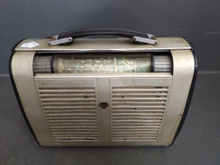 Vintage Mullard Roll Top Radio