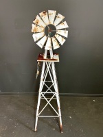 Light Metal Decorator Garden Windmill - 2