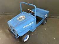 Metal QLD Police C.O.P Squad Pedal Car - 3