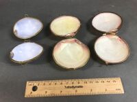 3 Vintage Hinged Shell Purses - 2