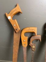 Lot of 5 saws - 2