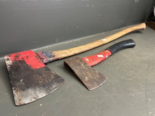 Axe (5in) and Hatchet (3in)