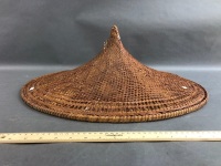 Antique Chinese Coolie Hat - 2