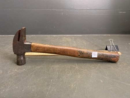 Vintage double claw hammer original