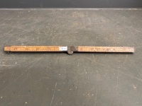 Stanley USA SW no 63, 4 fold 24" boxwood rule - 2