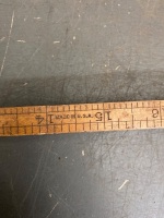 Stanley USA SW no 63, 4 fold 24" boxwood rule - 4