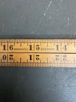 Stanley USA SW no 66 1/2, 4 fold 36" boxwood rule - 3