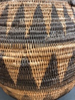 Large Vintage Buka Basket with Handle - 4
