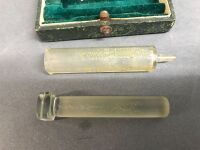 Victorian Glass Syringe in Box - Omnium Syringe MOD 2 - No Needle - 2