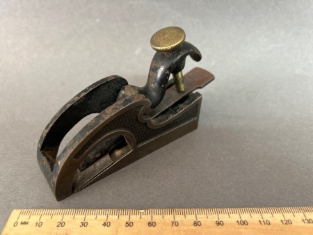 Preston bullnose rabbet plane early model rd 372093
