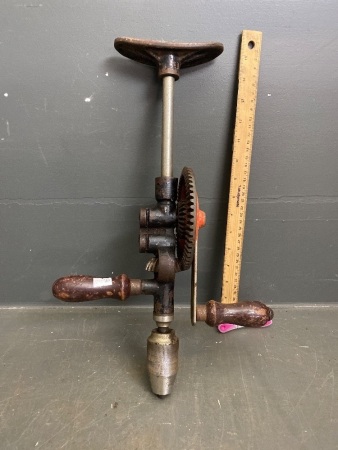 Stanley England 2 speed breast drill