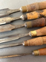 Buck USA 6pc gouge chisel set - 2