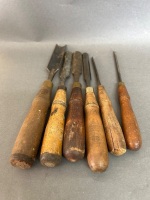 Buck USA 6pc gouge chisel set - 4