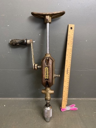 Stanley England 748a 2 speed breast drill