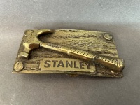 Stanley Brass belt buckle