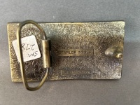 Stanley Brass belt buckle - 2