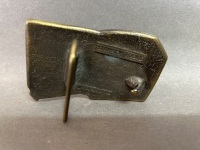 Stanley Brass Belt Buckle - 2