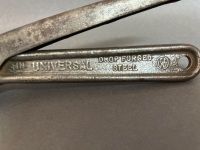 Universal Wrench Co Detroet-Windsor USA 200mm quick action wrench, patent 6.3.19,7.22.12 - 4