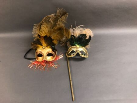 2 Venetian Masks