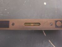 Statton USA 12" brass bound level - 3