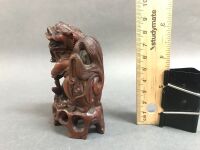 19th Century Chinese Rosewood Carving of Lion - 2