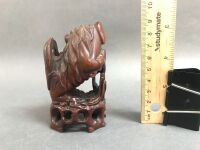 19th Century Chinese Rosewood Carving of Lion - 3