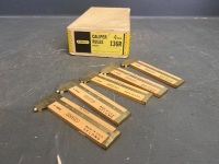 Stanley USA no 136r 5 calliper rules mint iob, seconds