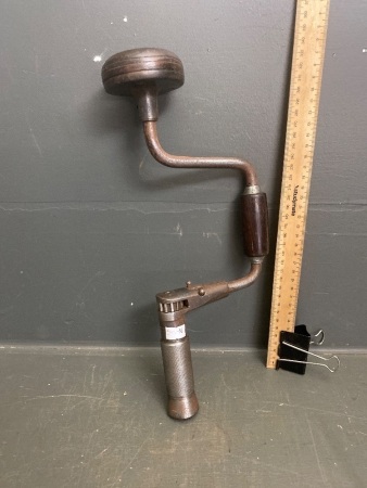 Fray no 60 rare early ratchet brace patent 1909,194