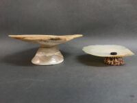 2 Victorian Thursday Island Pearl Shell Dishes - 2