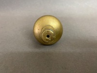 W.Marples no 4 brass plumb bob 85mm long 7.5oz - 3