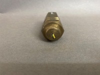 Solid Brass Plumb bob 110mm long 17.6oz - 2