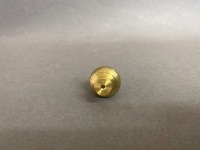 Solid Brass rare size 00 plumb bob 50mm long 1.6oz - 3