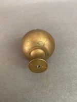 Solid Brass Plumb bob 85mm long 7.9oz - 3