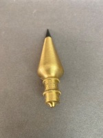 General USA no 80006 solid brass plumb bob iob 6oz - 3