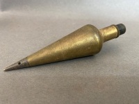 General USA no 800-12 solid brass plumb bob iob 12oz - 3