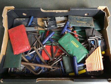 Large mixed Selection of Allen Keys