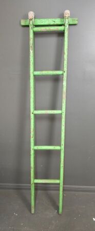 Green Wooden Ladder