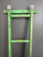 Green Wooden Ladder - 2